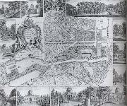 Plan and views of Chiswick House